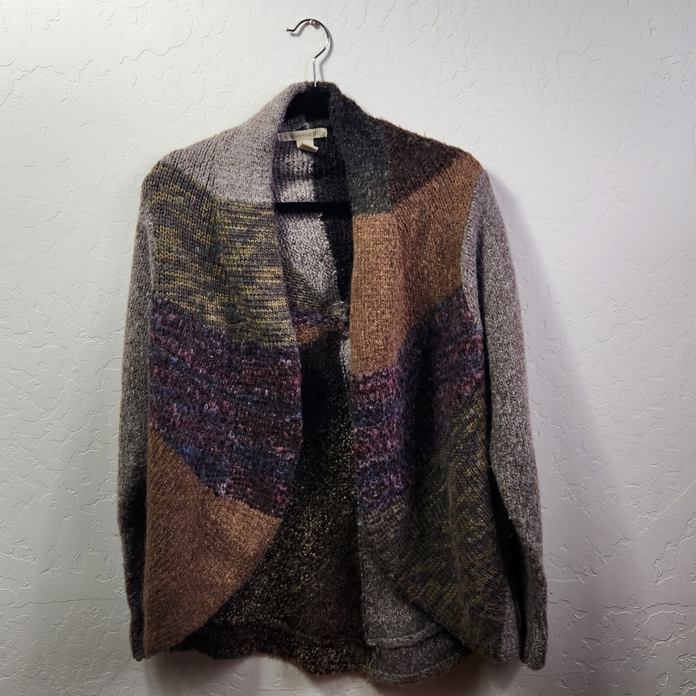 A. Gianetti || Multicolor Patchwork Cardigan - image 1